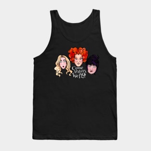 Come, Sisters, We Fly! Tank Top